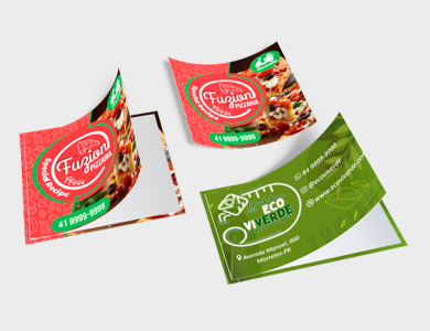 Adesivo de Papel Retangular 19x26cm - 4x0 - 100 unid