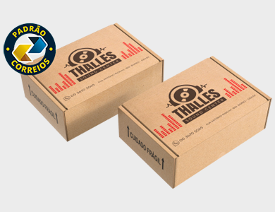 Embalagem para Correios/Ecommerce 06 Papelão 340g 25,5x17,5x8,5cm - 4x0 - 1000 unid