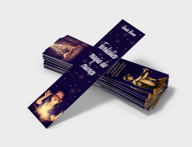 Marcador de Página Supremo Metalizado Verniz Total Frente 5x18cm - 4x0 - 100 unid