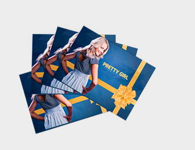 Postal Couchê 300g Laminação Fosca com Verniz Localizado e Hot Stamping 9x15cm - 4x0 - 1000 unid