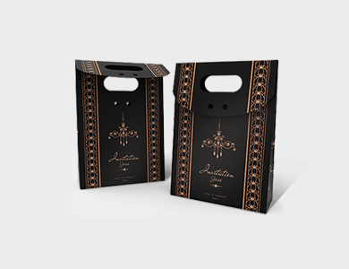 Sacolinha para Bijuteria Couchê 300g Verniz Total Frente 12x16,5x4,5cm - 4x0 - 1000 unid